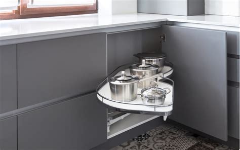 Stylish and practical: Incorporating a magic corner hafeld into your kitchen design